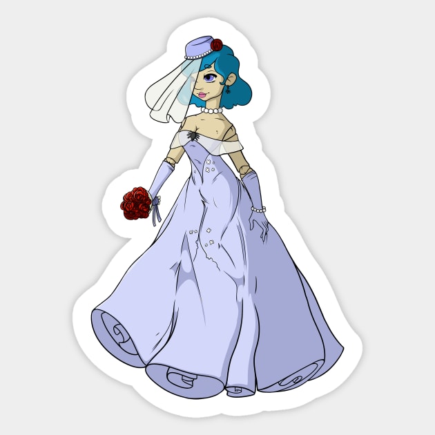 Bride Sticker by Bottled Starlight